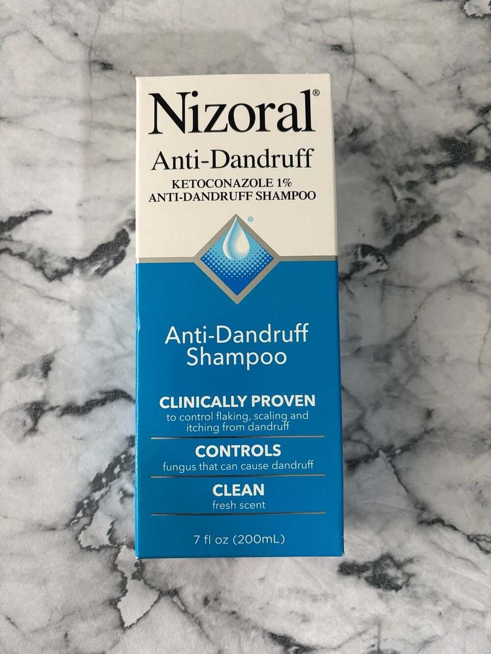 Nizoral Anti-Dandruff Shampoo Ketoconazole 1% Clean Fresh Scent 7 fl oz